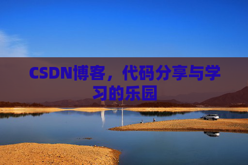 CSDN博客,代码分享与学习的乐园
